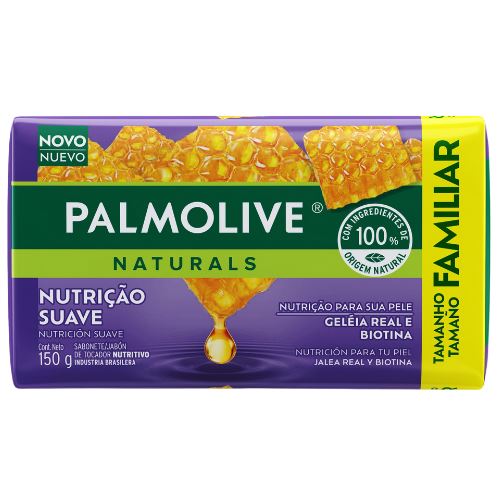 Sabonete Barra Palmolive Naturals Nutrição e Suavidade 150g