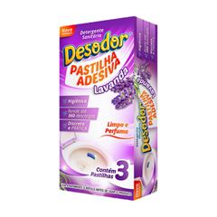 Desodor Pastilha Adesiva Lavanda