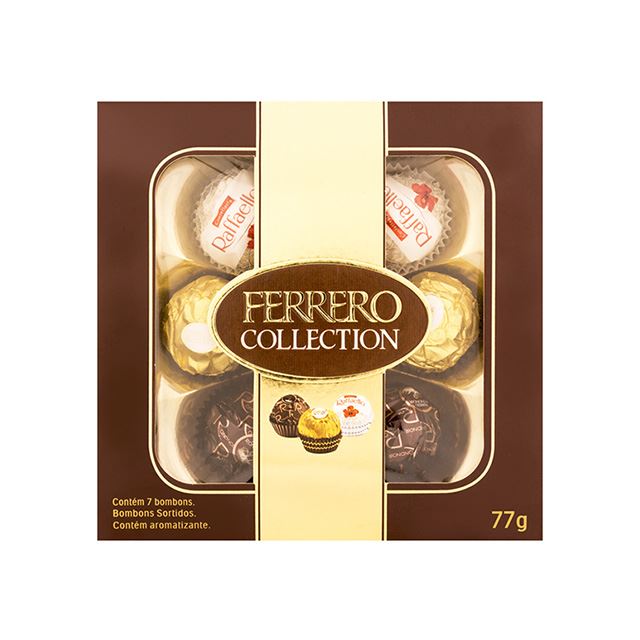 Bombom Ferrero Collection com 7 und 77g