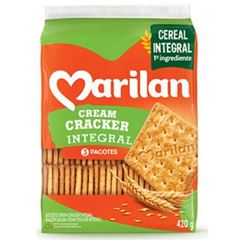 Biscoito Marilan Cream Cracker Integral 420g