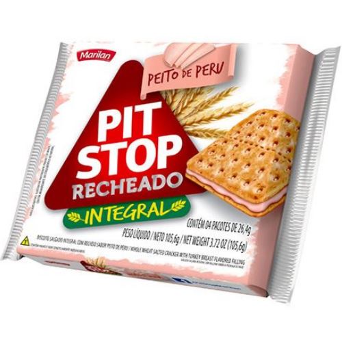 Biscoito Marilan Pit Stop Rechado Peru 105,6g