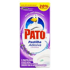 Pato Pastilha Adesiva Lavanda 20% de Desconto Com 3 und