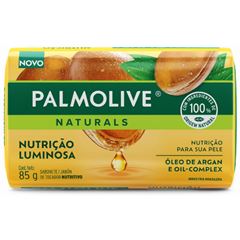 Sabonete Barra Palmolive Naturals Sensação Luminosa Argan 85g