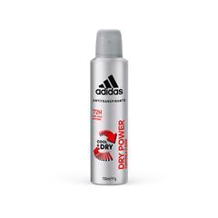 Desodorante Aerossol Adidas Antitranspirante 72hs Dry Power Masculino 150ml
