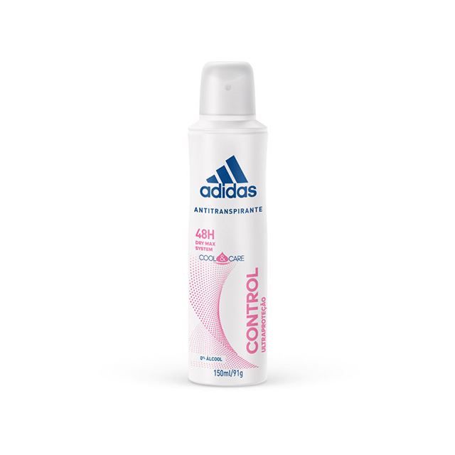 Desodorante Aerossol Adidas Antitranspirante 48hs Control Feminino 150ml