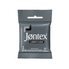 Preservativo Jontex Lubrificado com 3 und