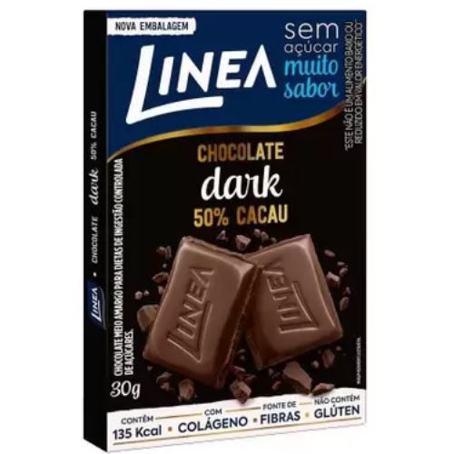 Chocolate Meio Amargo Linea 30g