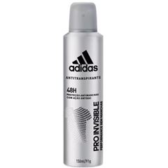 Desodorante Aerossol Adidas Antitranspirante Aero Invisible Masculino 150ml