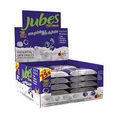 Jubes Fruit Snacks Iogurte & Blueberry 25g