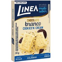 Chocolate Branco Linea Cookies N Cream 30g