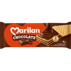 Biscoito Marilan Wafer Chocolate 80g