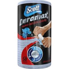 Panos Scott Duramax Pano Multiuso de Limpeza Diária Azul com 1 und