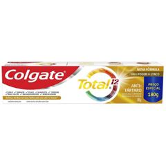 Creme Dental Colgate Total 12 Anti Tartaro 180g