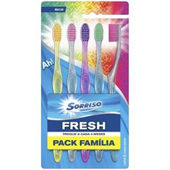 Pro Escova Dental Sorriso Fresf  5pk