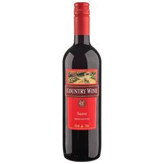 Vinho Country Wine Suave Tinto 750ml