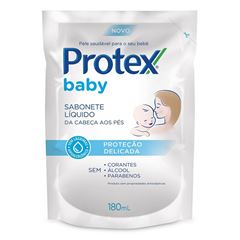 Sabonete Liquido Protex Baby Proteção Delicada Refil 180ml