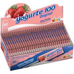 Pirulito Yogurte100 Mastigável Morango 11,2g