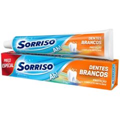 Creme Dental Sorriso Dentes Brancos 220g Preço Especial 