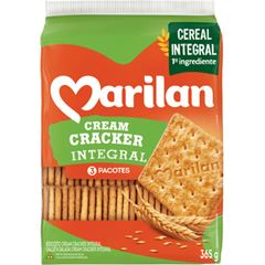 Biscoito Marilan Cream Cracker Integral 365g