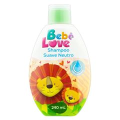 Shampoo Bebe Love Suave Neutro 240ml
