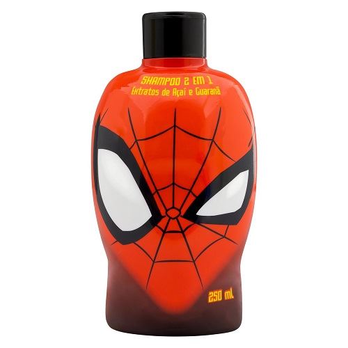 Shampoo Spider-man 2x1 250ml | Nordil - Paraíba