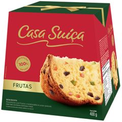 Panettone Casa Suiça Frutas 400g