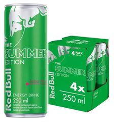 Energético Red Bull - Pitaya Edition Pack com 4 Latas de 250ml