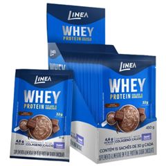 Whey Protein Isolado e Hidrolisado Chocolate com 15 sachês de 30g
