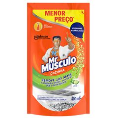 Mr Músculo Cozinha Limao Sache Refil Econômico 400ml