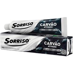 Creme Dental Sorriso Carvao 60g