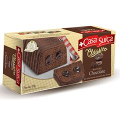 Bolo Casa Suiça Classico Chocolate 370g