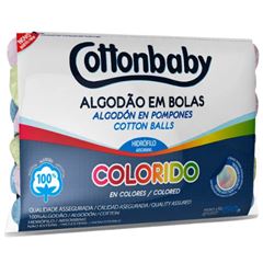 Algodao Bola Cottonbaby Colorido 50g