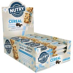 Barra de Cereal Nutry CookiesCream 20g - Display com 24 und