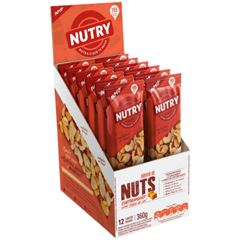 Barra Nutry Nuts Caramelo 30g - Display com 12 und