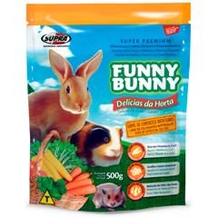Ração Funny Bunny Delicias da Horta 500g