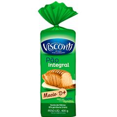 Pão de Forma Visconti Integral 400g