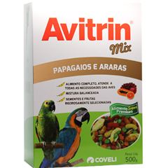 Avitrin Mix para Papagaios e Araras 500g