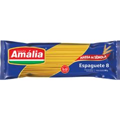 Macarrão de Sêmola Santa Amalia Espaguete 500g