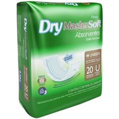 Absorvente Dry Mastersoft Com 20 Unidades