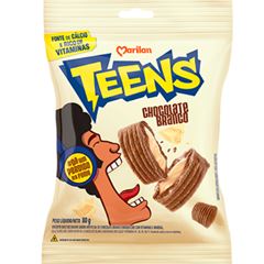 Biscoito Marilan Teens Snack Chocolate Branco 80g