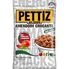 Amendoim Pettiz Tomate Seco/manjericão Crocante 350g