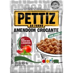 Amendoim Salgado Pettiz Tomate Seco e Manjericão Crocante 70g