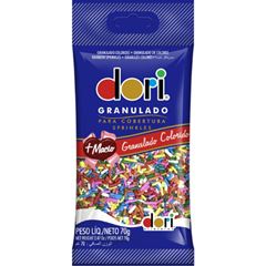 Granulado Dori Confeito Colorido 70g