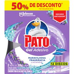 Pato Gel Adesivo Lavanda 38g Gt 50% 2ºUnidade