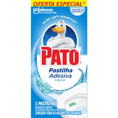 Pato Pastilha Adesiva Fresh Oferta Especial com 3 unidades