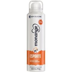 Desodorante Aerossol Monange Anti Esporte 90g