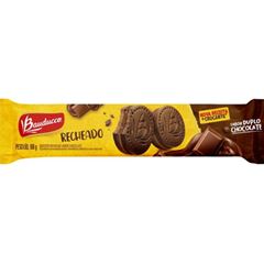 Barrinha Biscoito Recheadinho Chocolate Maxi Bauducco 20 unidades