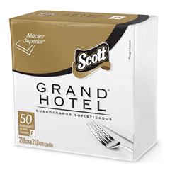 Guardanapos Scott Grand Hotel Folha Dupla com 50 folhas 23,8x21,8cm