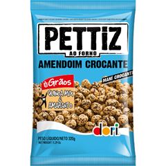Amendoim Salgado Pettiz Grãos Quinoa Amaranto 320g