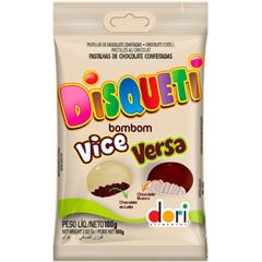 Disqueti Viceversa Chocolate Confeitado Pouch 100g